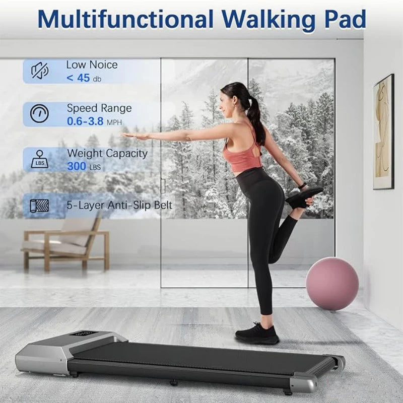 Superun 2in1 Walking Running Treadmill For Home