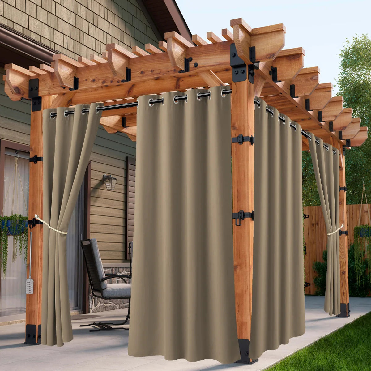Sabalatica Waterproof Solar Curtains For Porch