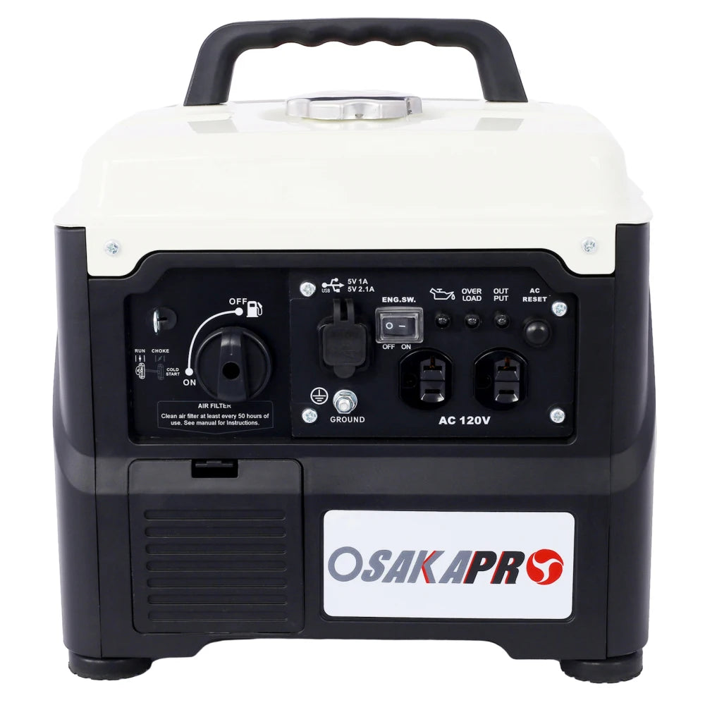 Portable Inverter Generator 1200W Ultra Quiet Eco Mode
