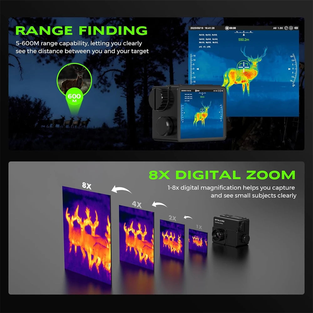 GTMEDIA GTGUARD B215AL Thermal Scope AI Super Resolution
