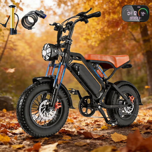FURIDER All Terrain Electric Bicycle 1200W Peak Motor