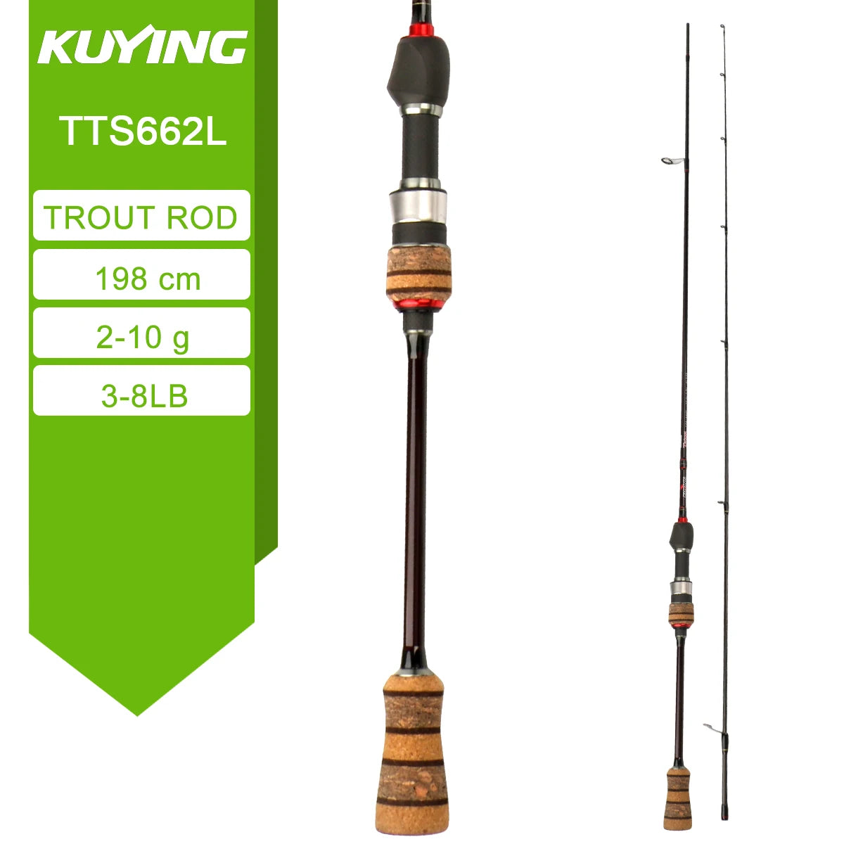 Kuying Teton Spinning Casting Rod