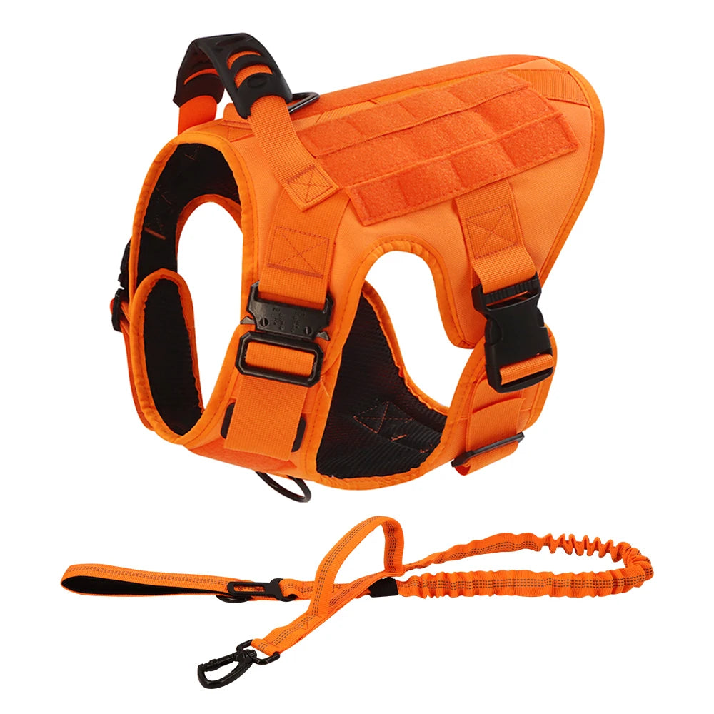 PETRAVEL CN Camouflage Dog Harness For Large Dogs Vest