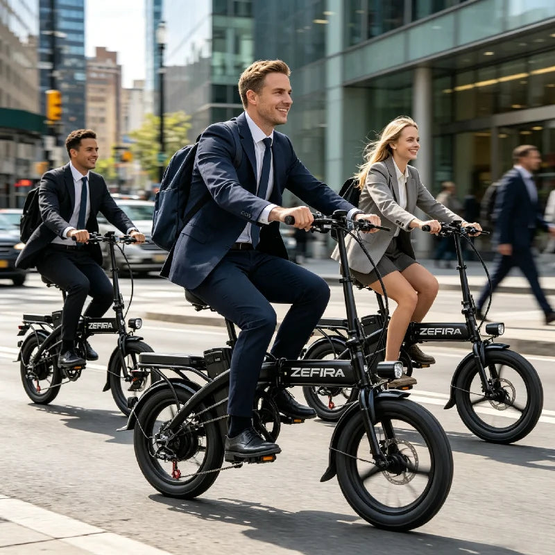 Zefiora Electric Bike Commute 500W Aluminum Frame
