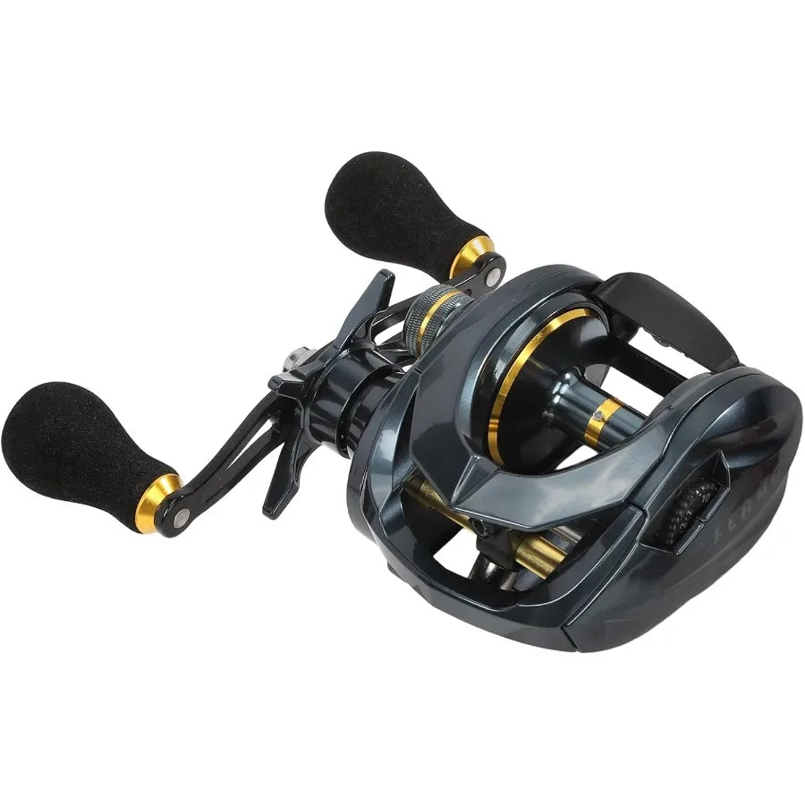 Baitcaster Reels 6 To 1 Gear Ratio 33 Lb Drag