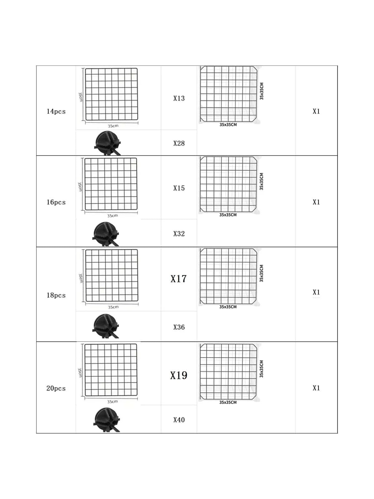 DIY Iron Mesh Pet Fence System For Cages