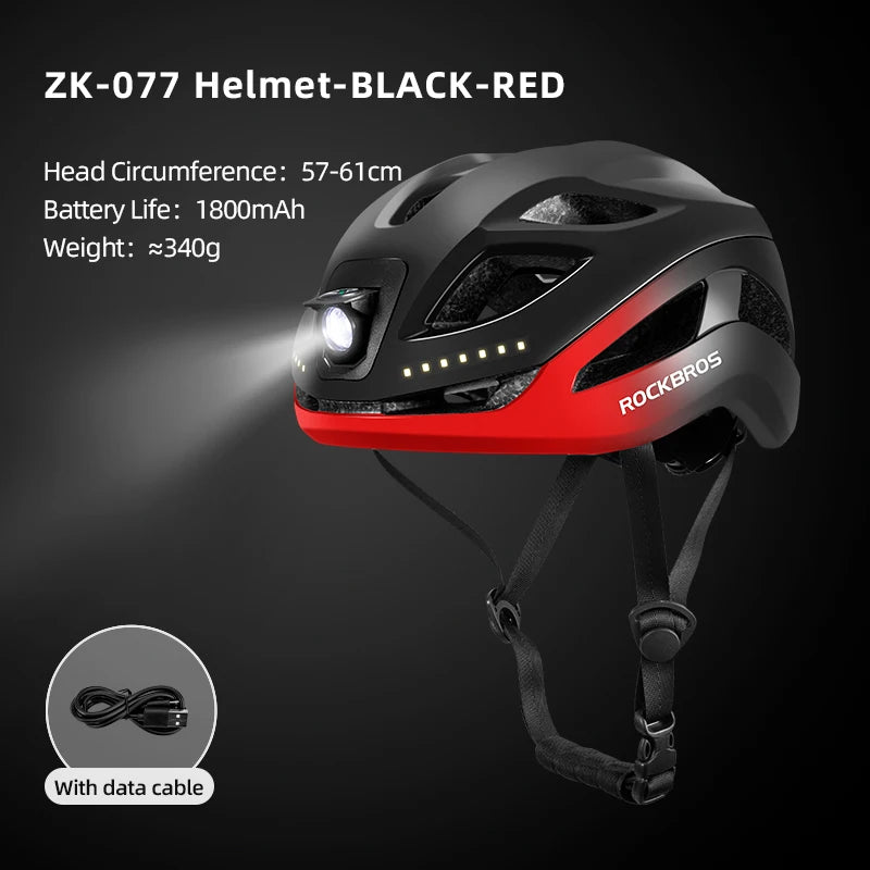 ROCKBROS Front LED Cycling Helmet Light Type C