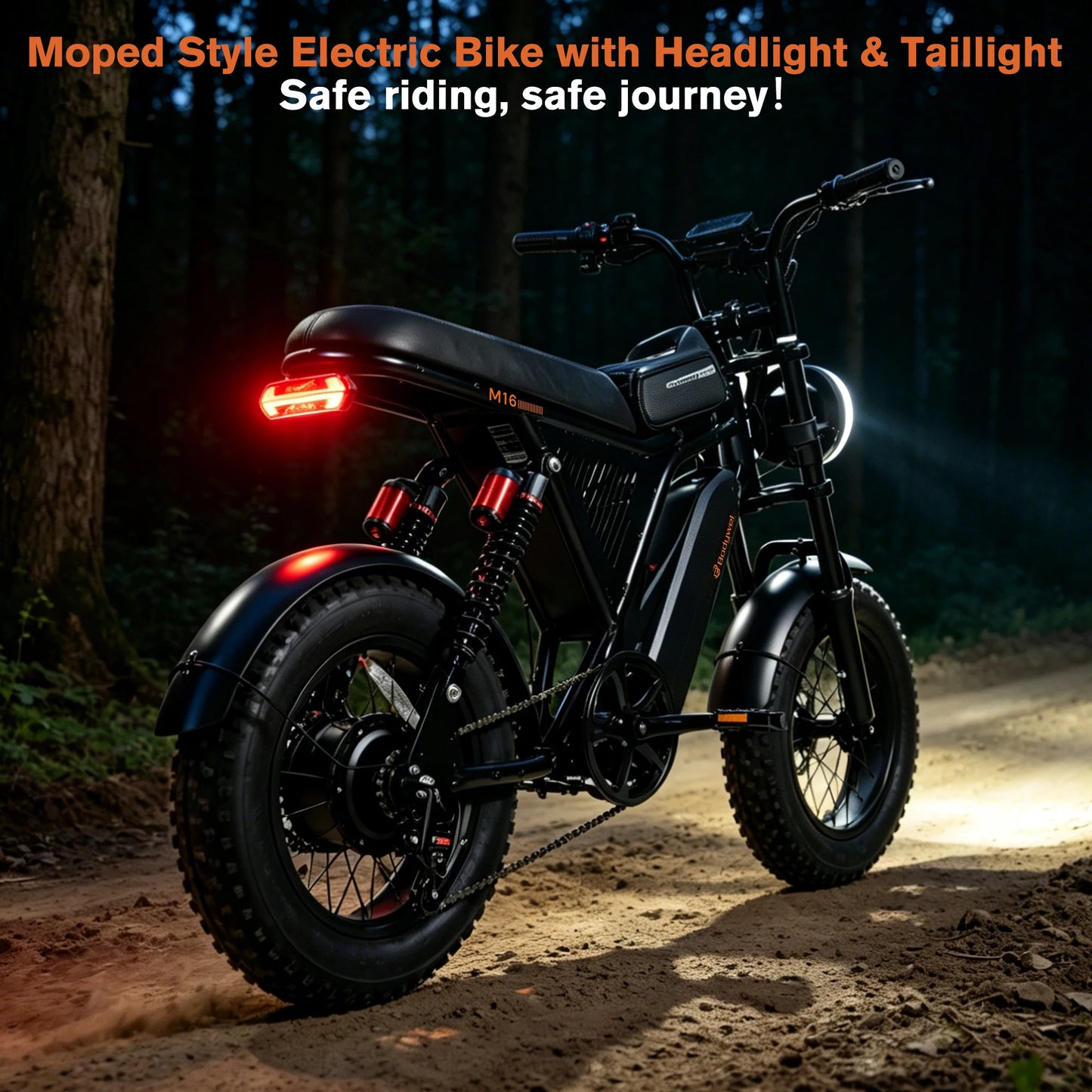 Bodywel M16 Off Road Fat Tire Electric Bicycle