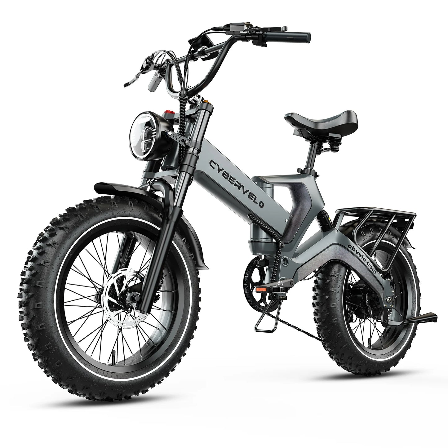 CYBERVELO EK6 Fat Tire Foldable 2000W Ebike 48V Battery