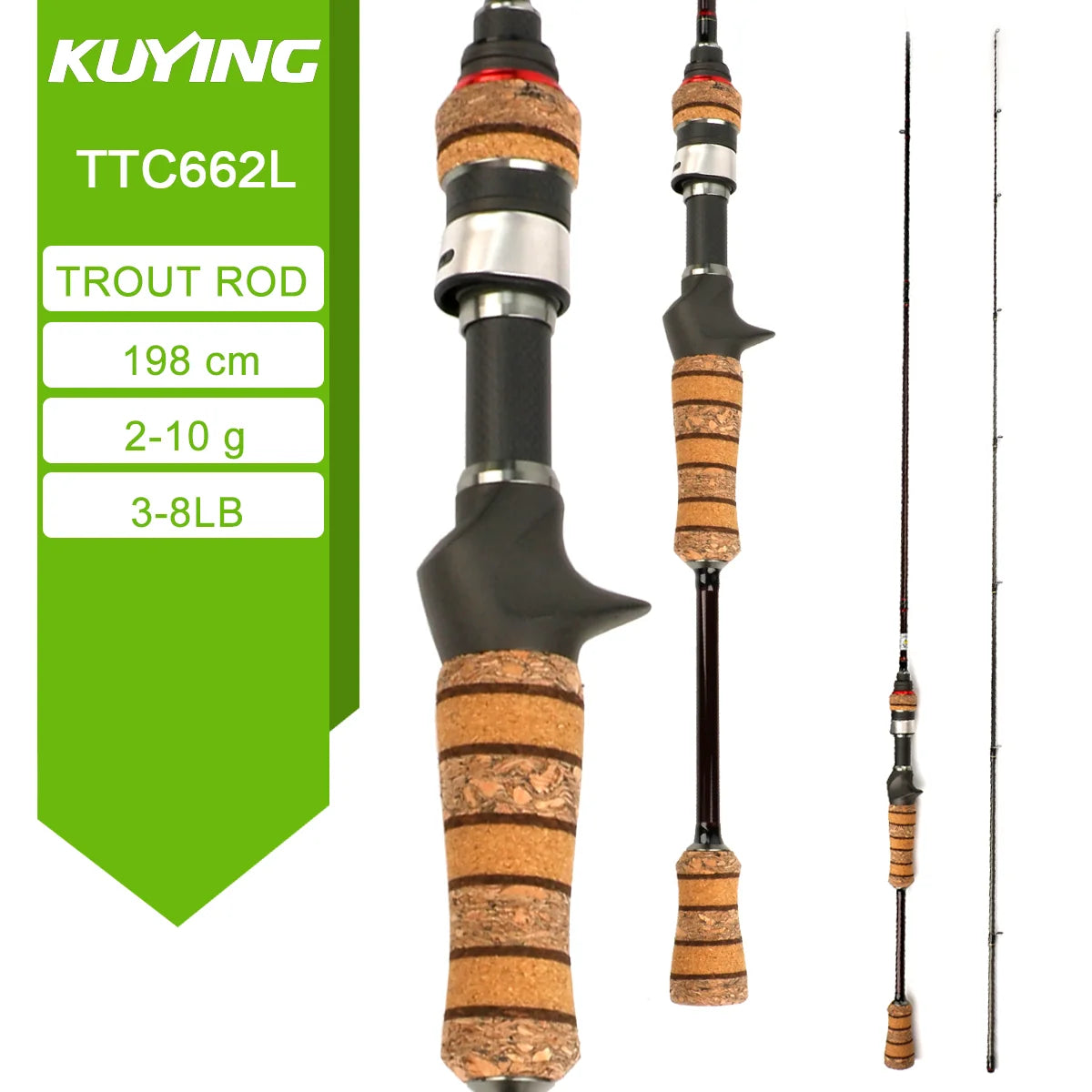 Kuying Teton Spinning Casting Rod