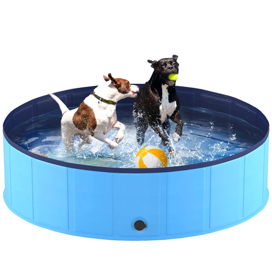 Niubya Portable Foldable Dog Pool Bath Tub