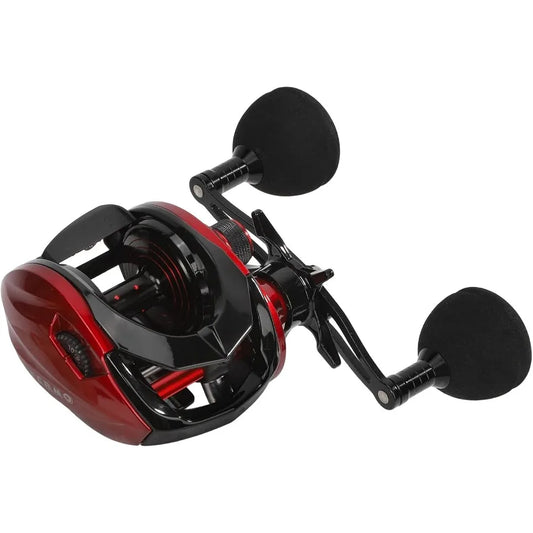 Baitcaster Reels 6 To 1 Gear Ratio 33 Lb Max Drag