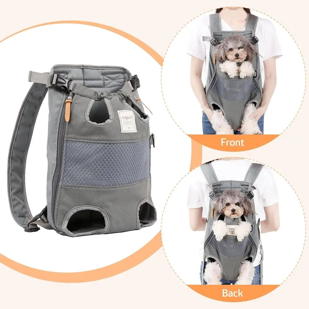 OVOZI Pawsome Pet Backpack Carrier For Small Dogs