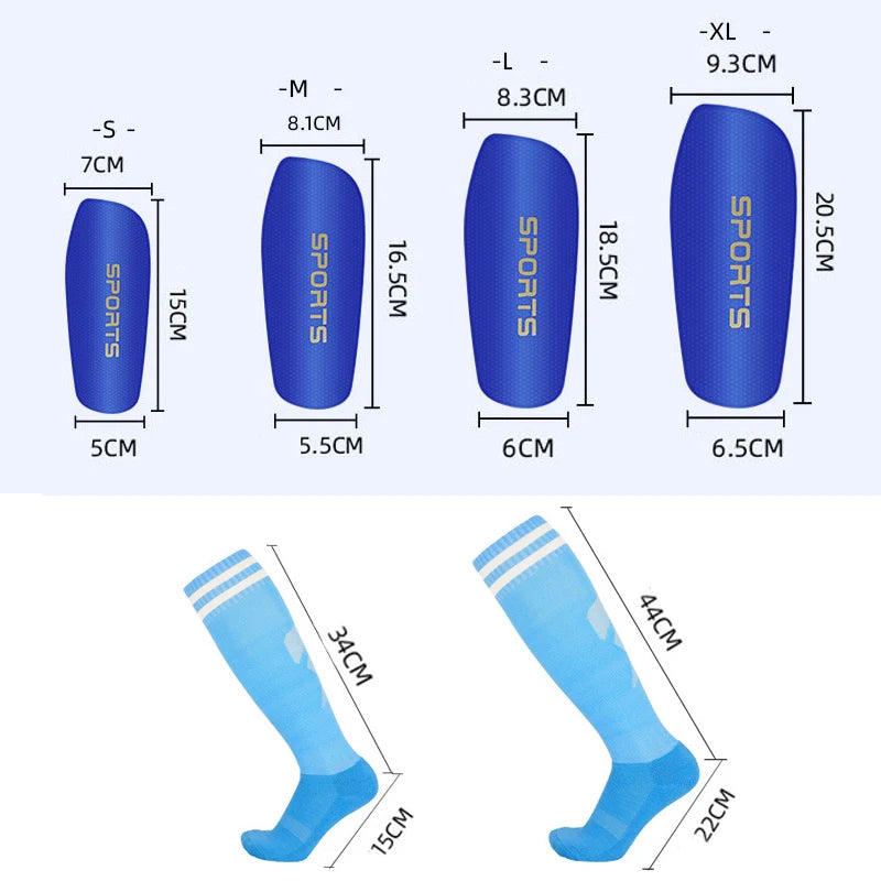 Soccer Shin Guards Protective Gear for Adults and Kids