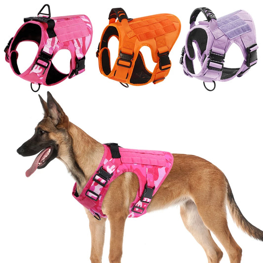Petravel CN Camouflage Dog Harness Adjustable