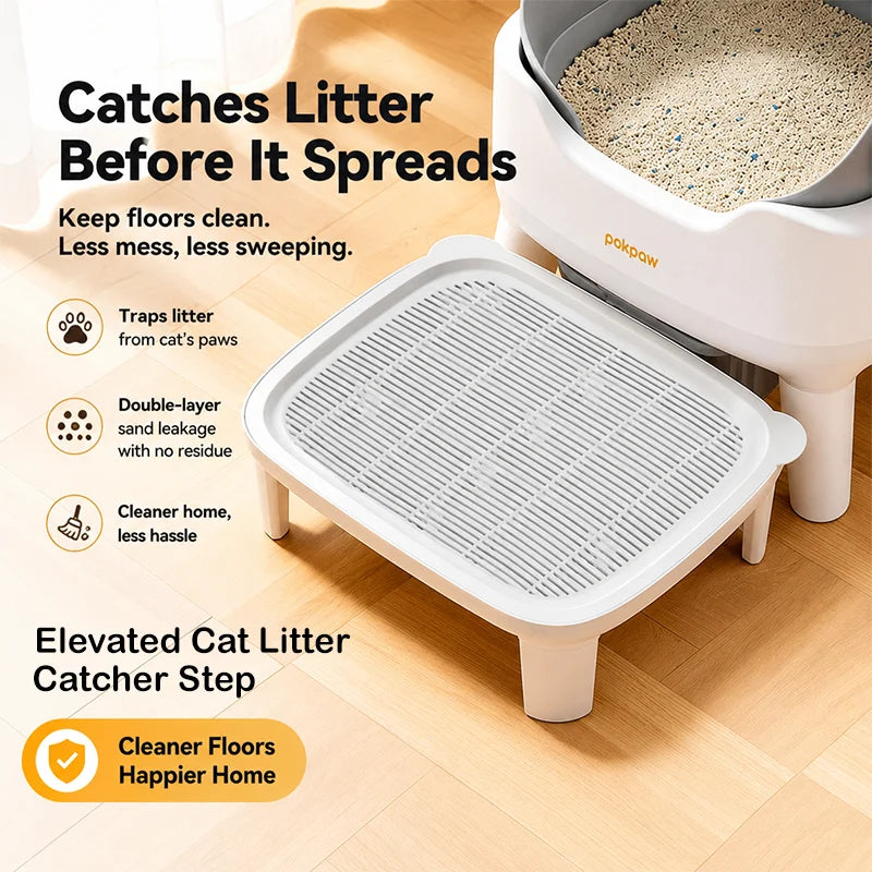 Pokpaw Automatic Self Cleaning Litter Box For Cats